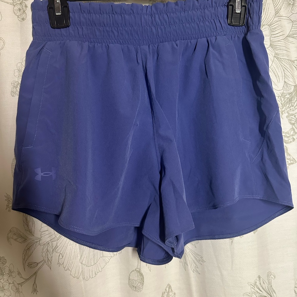 Under Armour Women's Violet Athletic Running Shorts